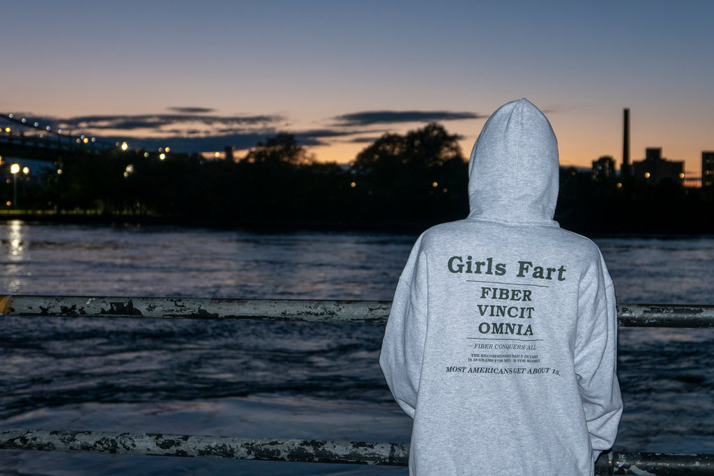 Girls Fart · Unisex Fiber Vincit Omnia Light Hoodie